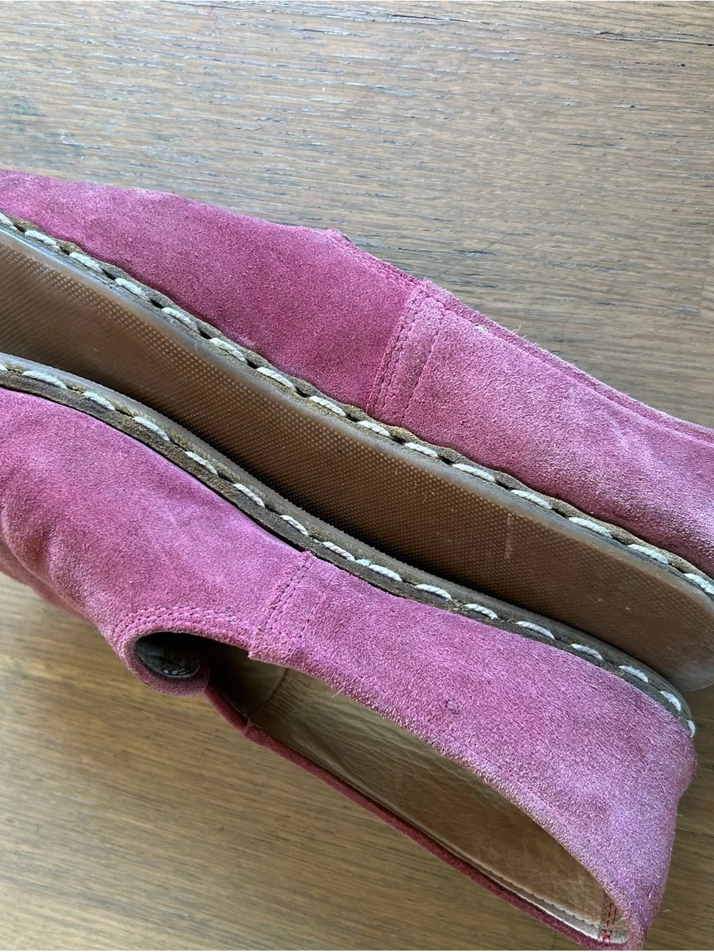 Sabah Pink Suede Slip-Ons – Men’s EU 40